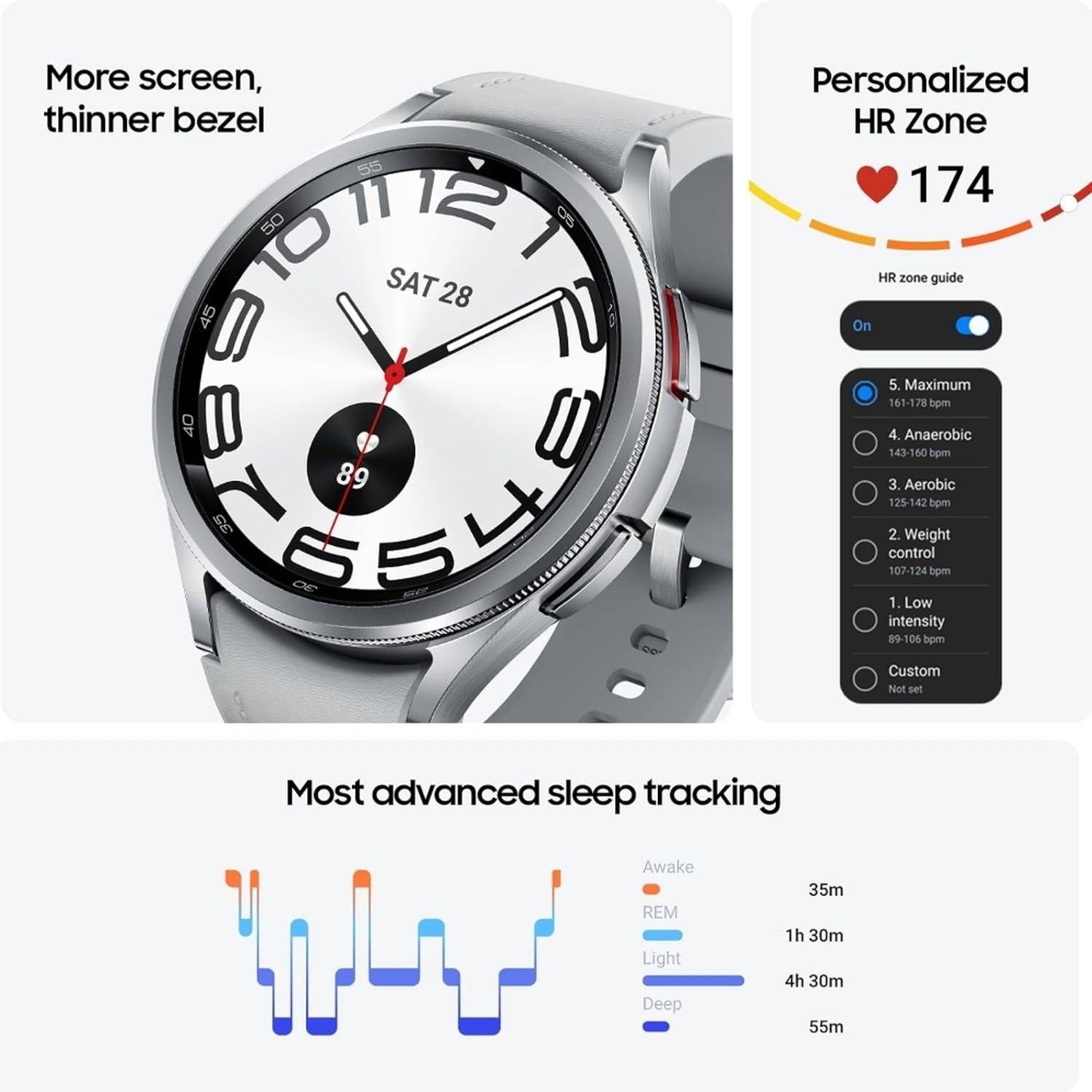 Samsung Watch6 Classic LTE Black - Image 4