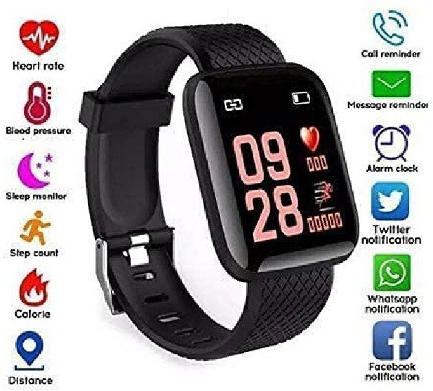 Image of VIGIL ID116 Smartwatch