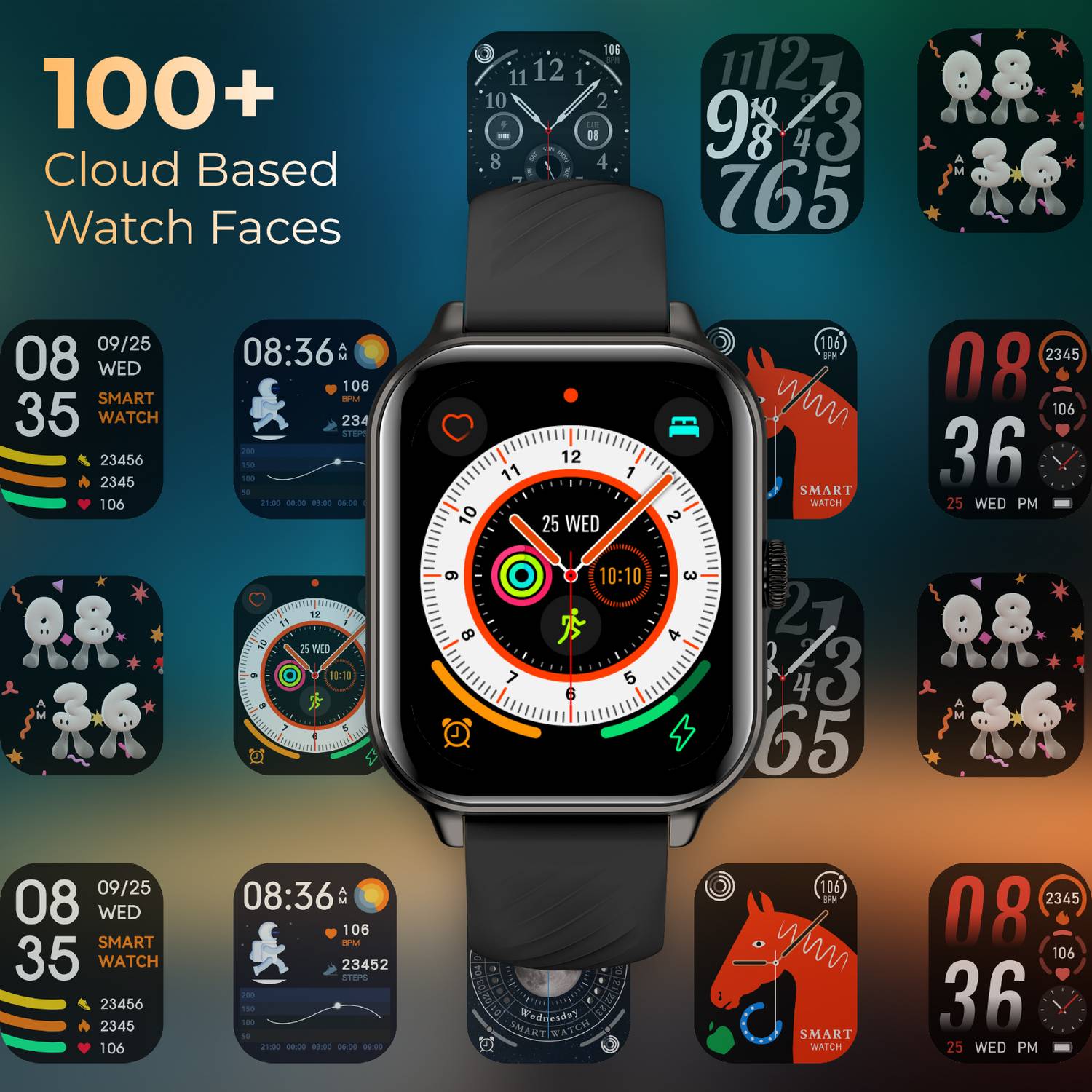 beatXP Unbound Nova 1.96" AMOLED Bluetooth Smartwatch - Image 5