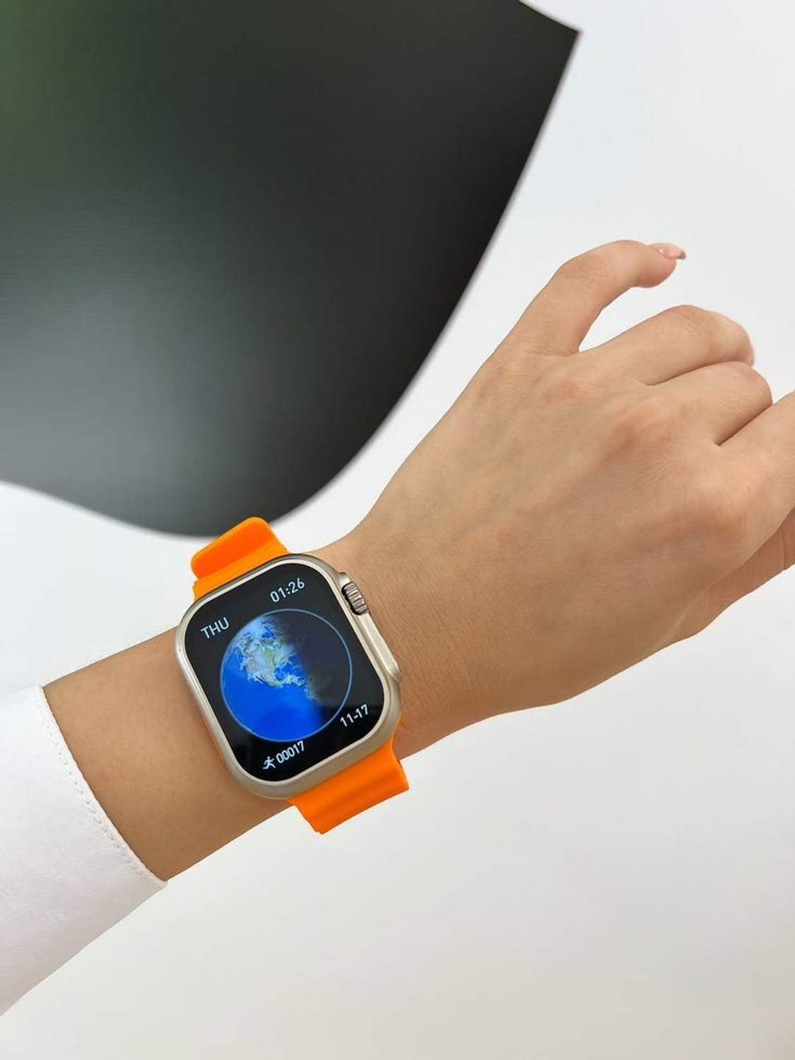 Image of Onikuma T800 BT watch 2in Big Screen Sunlight Proof Display Music Play Insta WA Notifier Smartwatch