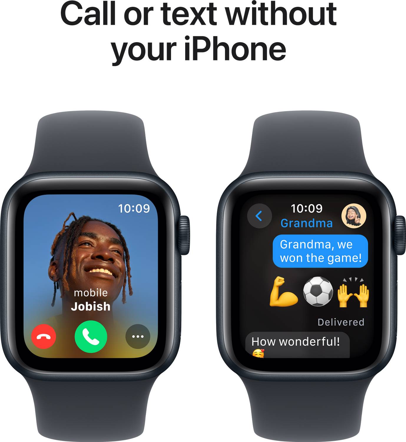 Apple Watch SE 2 GPS 40mm (2nd Gen) Midnight Aluminium with