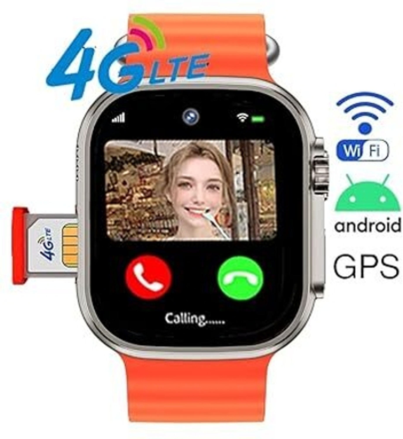 Image of SEHUB S9 Ultra 4G /5G Android Smartwatch with Dual Camera & Play Store Support Smartwatch
