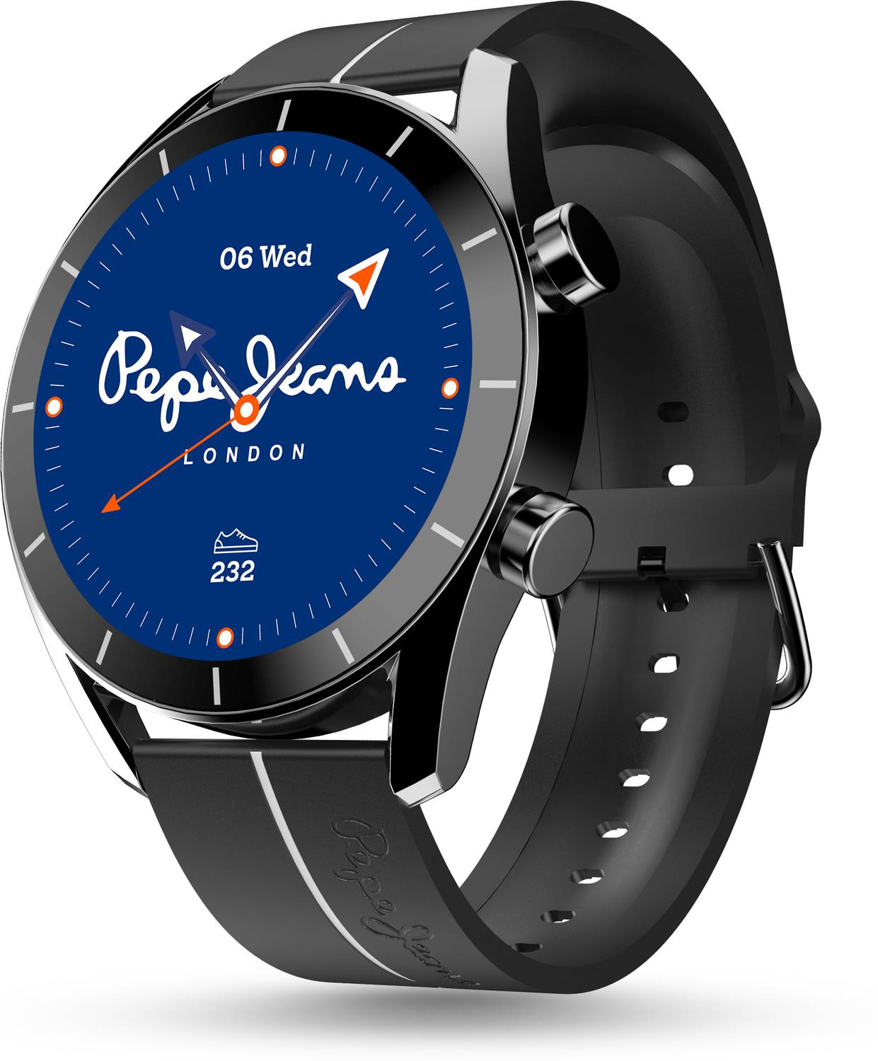 Pebble X Pepe Jeans Designer Edition 1.39" HD Display,BT Calling,