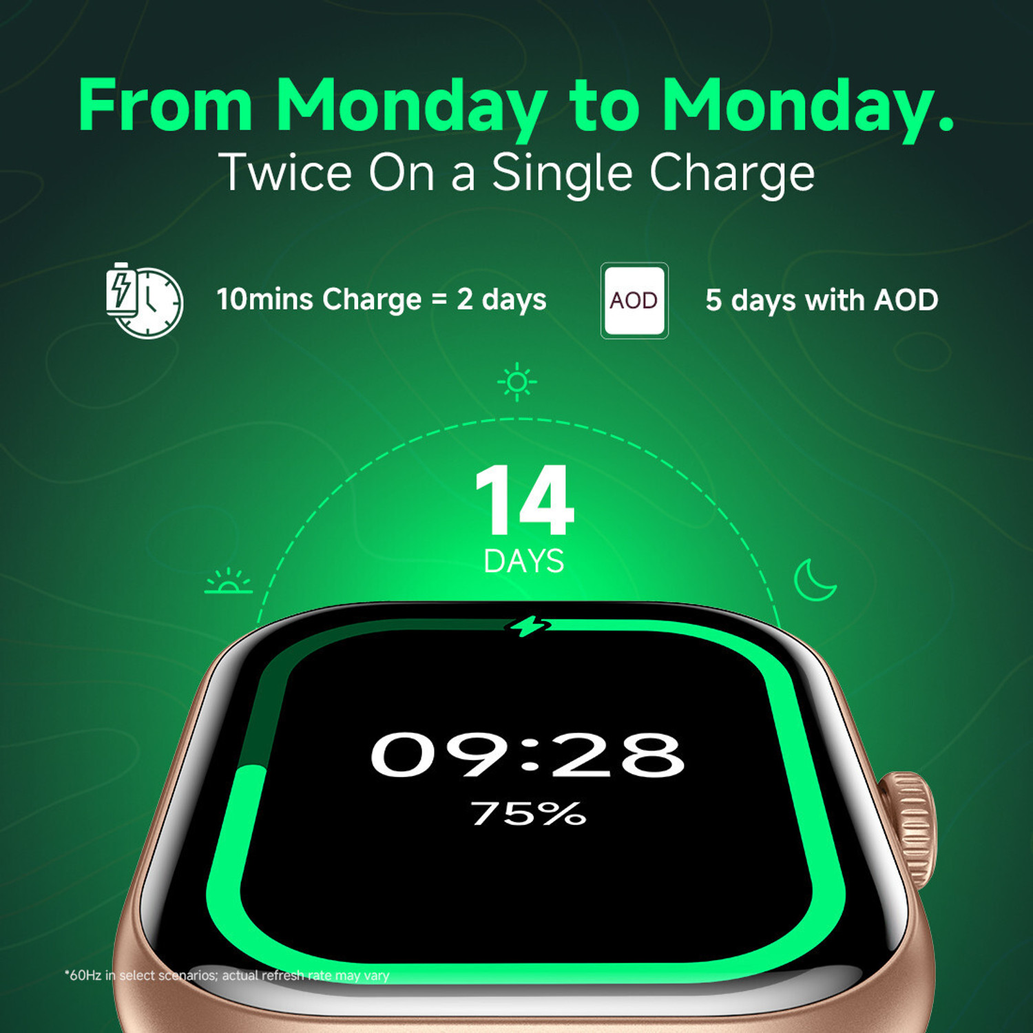 Image of REDMI Watch Move 1.85 Premium AmoLED,14 Day Battery,Best Accuracy,Dual Core Processor Smartwatch