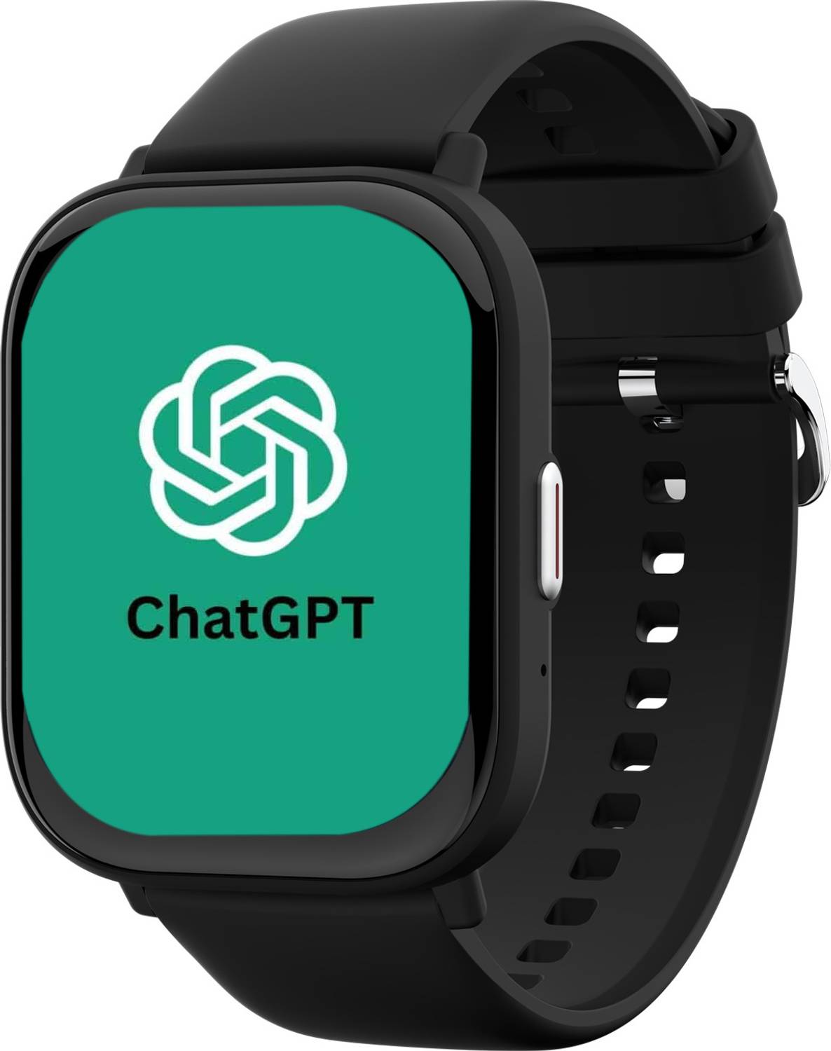 Maxima Infinity ChatGPT 2.01" Ultra HD Smartwatch Black - Image 1