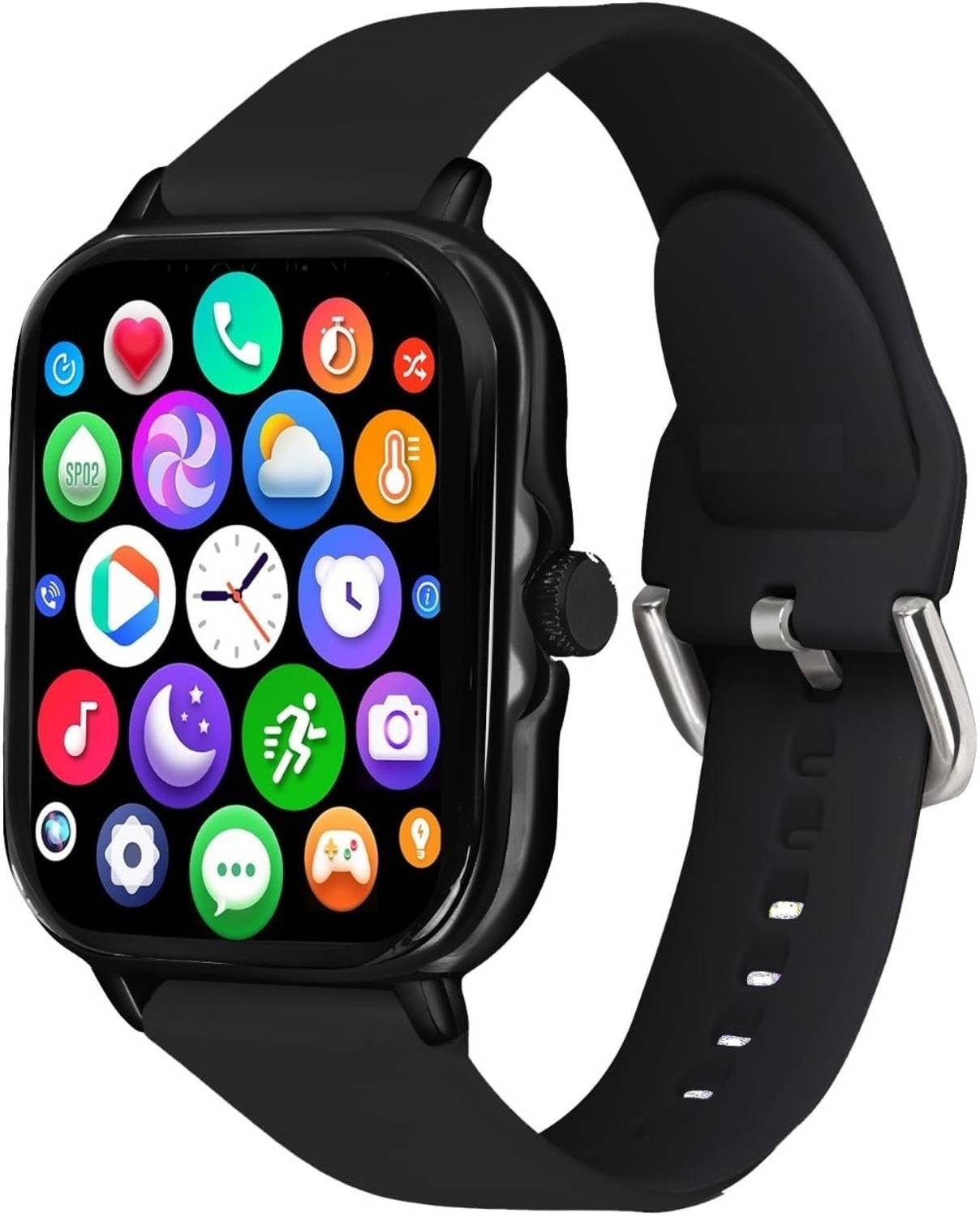 ATSK HUB H6 Smartwatch – 1.9″ Large Display | Bluetooth Calling & Fitness Tracker Smartwatch