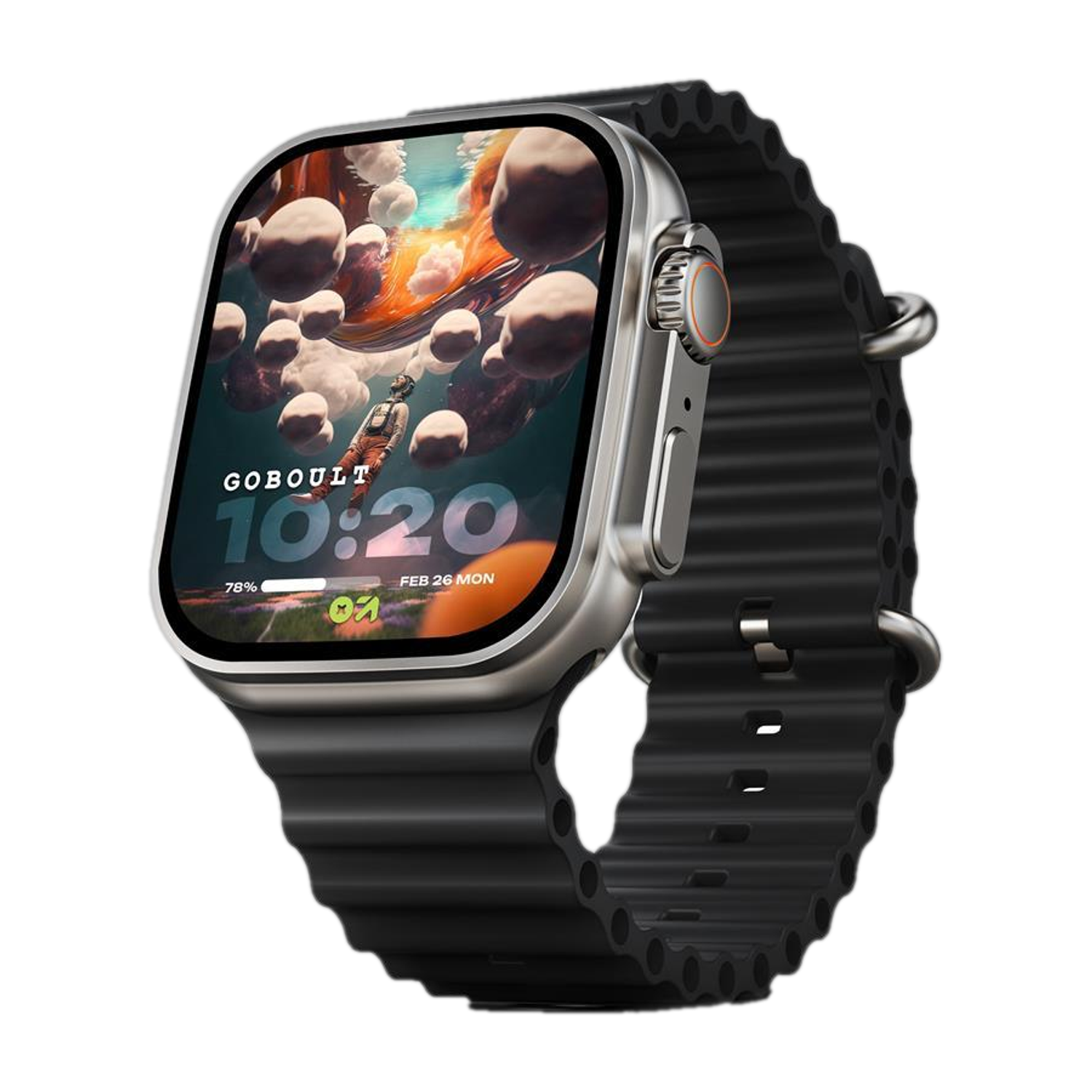 GOBOULT Crown 1.95'' HD Display Smartwatch - Image 1