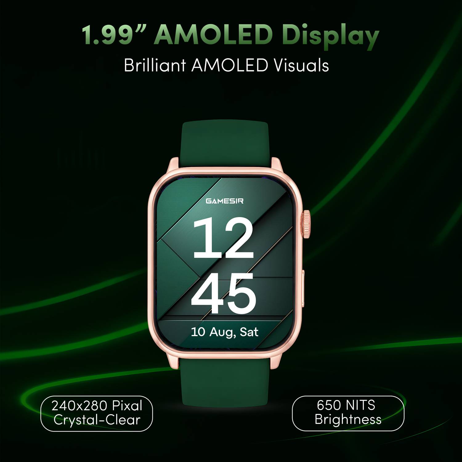 GameSir Edge Lite AMOLED Smartwatch - Image 3