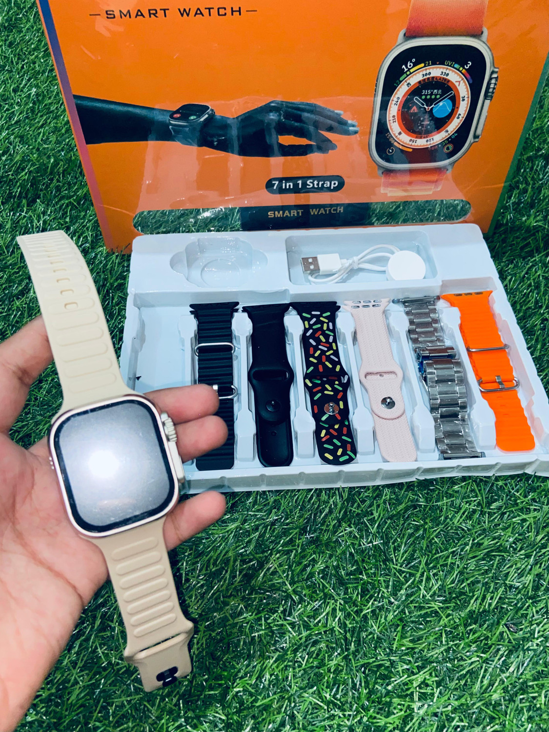 Image of zdea New 7 in 1 ULTRA 4G Smart Watch Wifi GPS 4G Network T800 Smartwatch