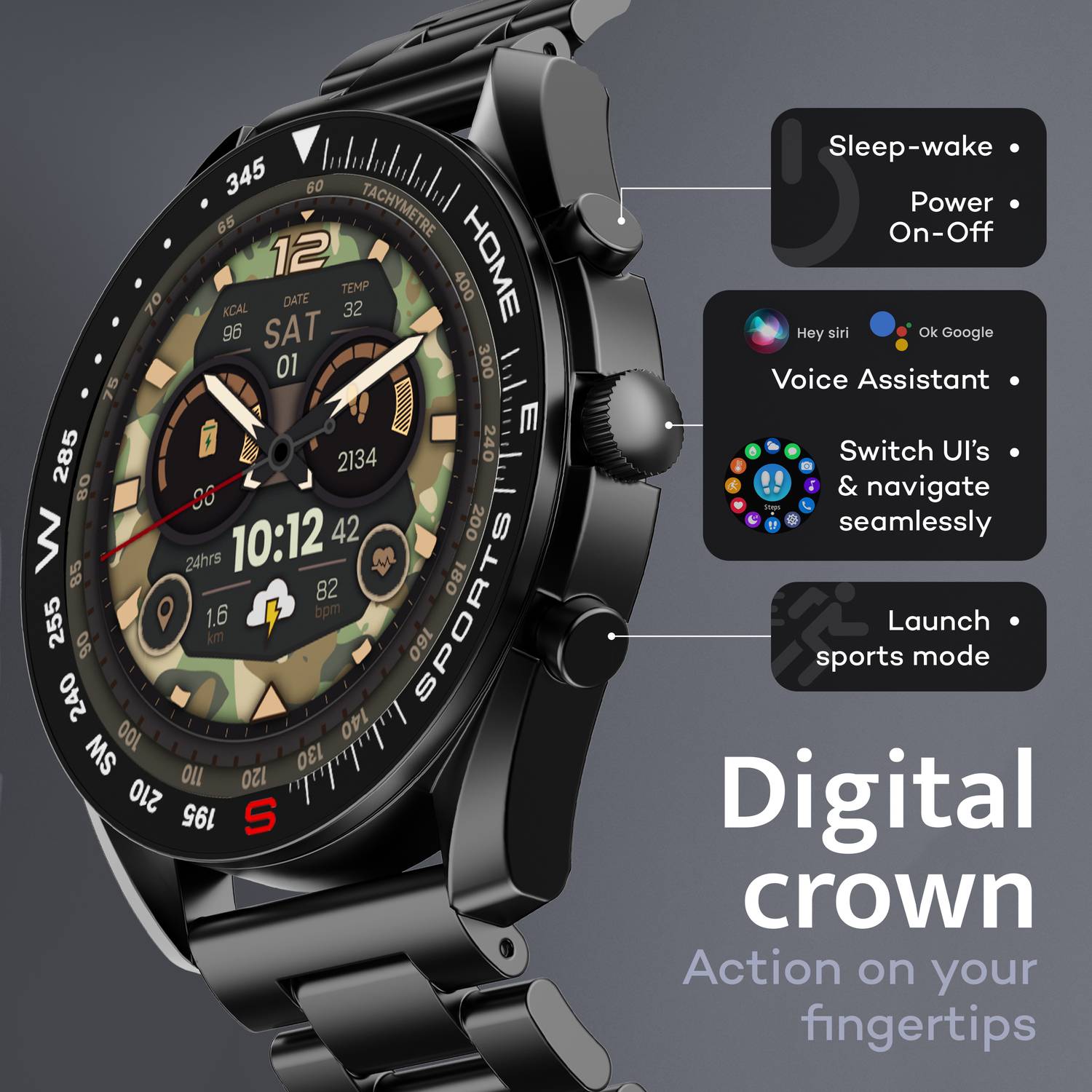 GOBOULT Mirage 1.39'' Smartwatch - Image 5