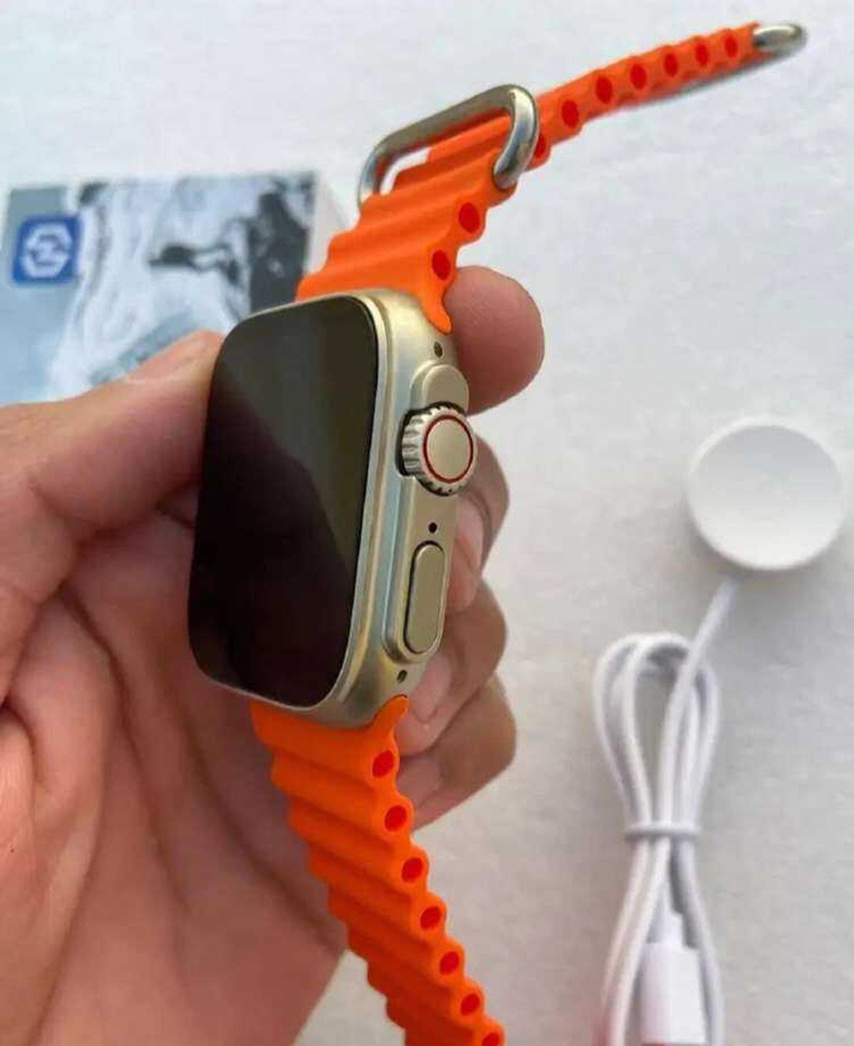 Image of Onikuma T800 BT watch 2in Big Screen Sunlight Proof Display Music Play Insta WA Notifier Smartwatch