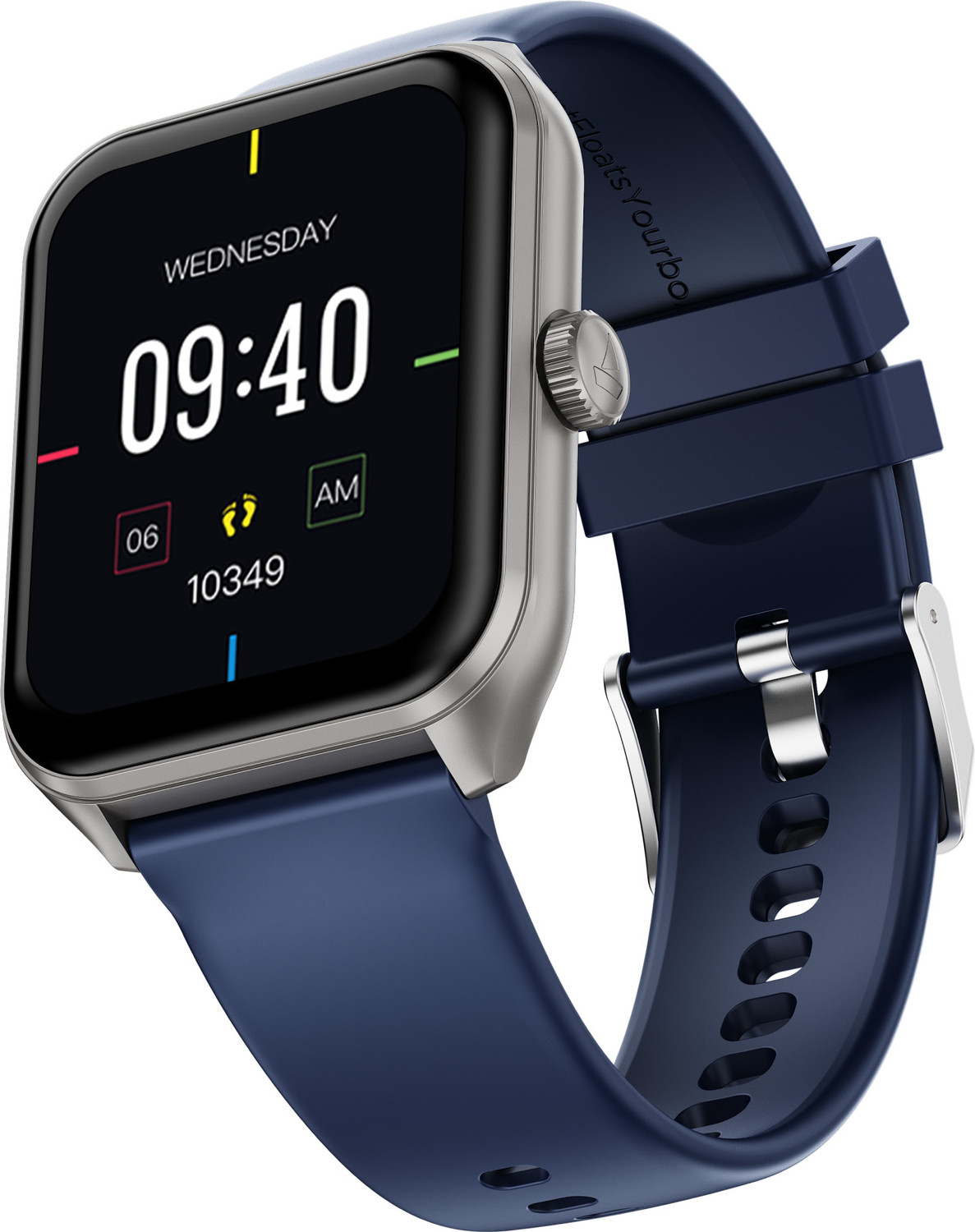 Image of boAt Wave Fury Pro w / 1.83'' HD Display, Metal Body, BT Calling & Functional Crown Smartwatch