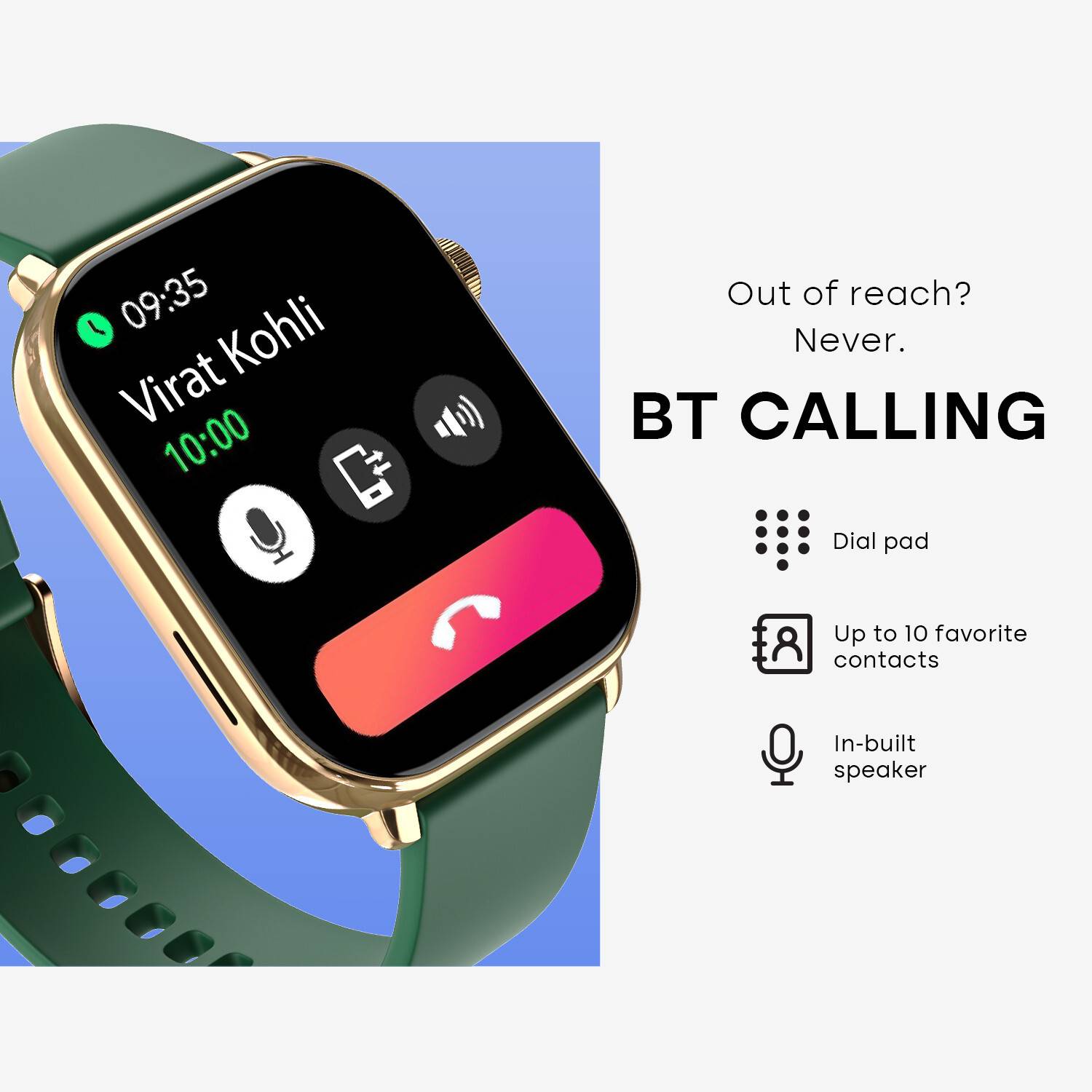 Noise Icon 4 1.96'' Metallic Smartwatch - Image 5