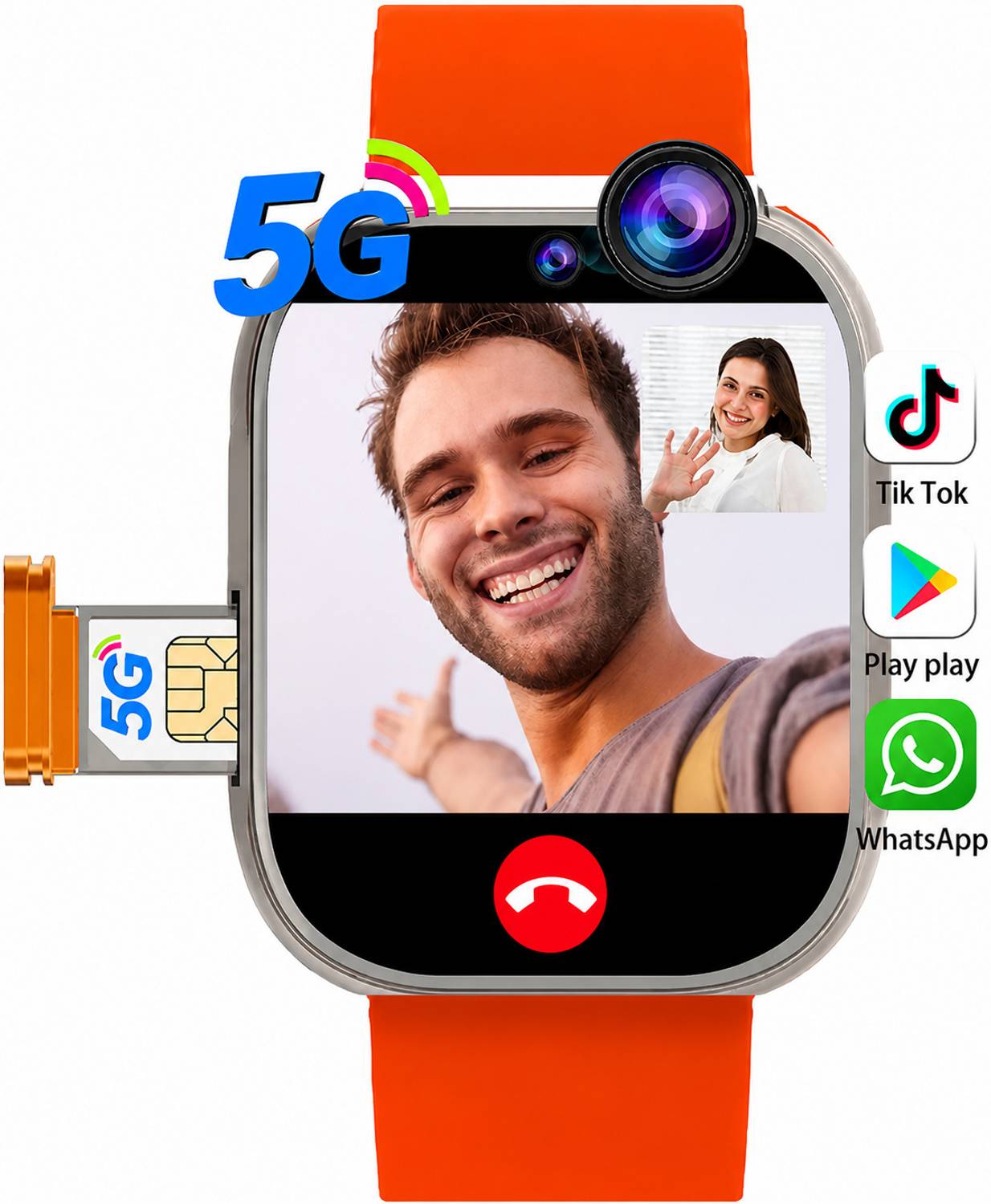 Bestarc Android 5G Smartwatch with AMOLED Display - Image 5