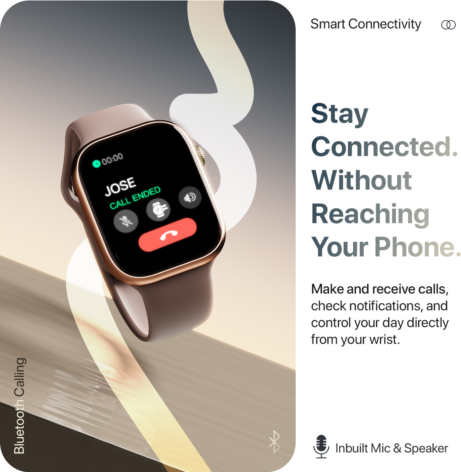 Image of Fire-Boltt Rise X 2.01 HD Display, Wireless Charging, Rotating Crown, Bluetooth Call Smartwatch