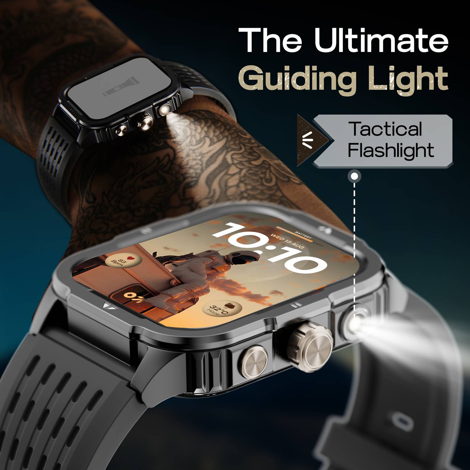 GOBOULT Tuff Rivet 1.9'' Smartwatch - Image 5