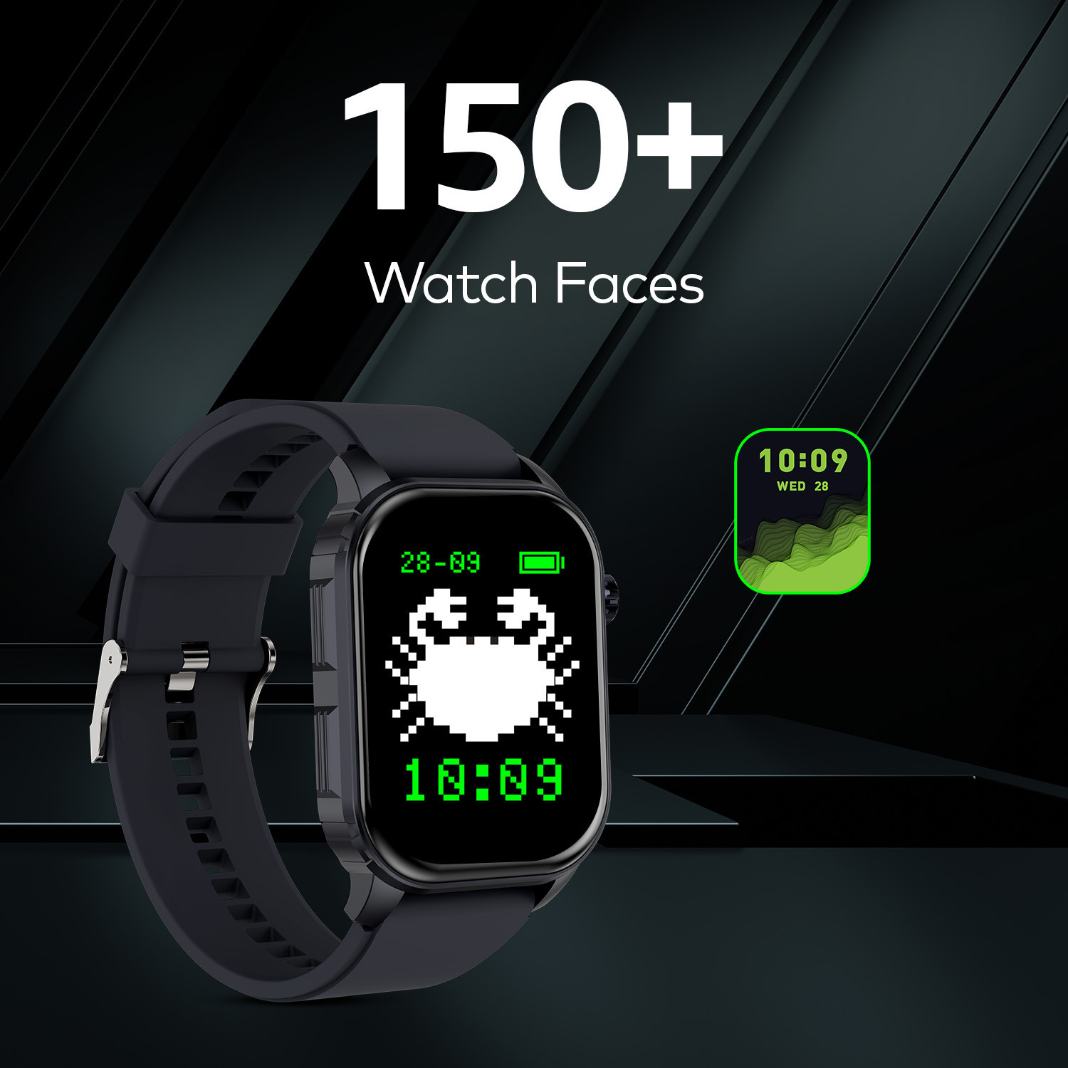 Image of itel Alpha with 2 inch HD Display, 500nits Always-On Display & 150+ Watch Faces Smartwatch