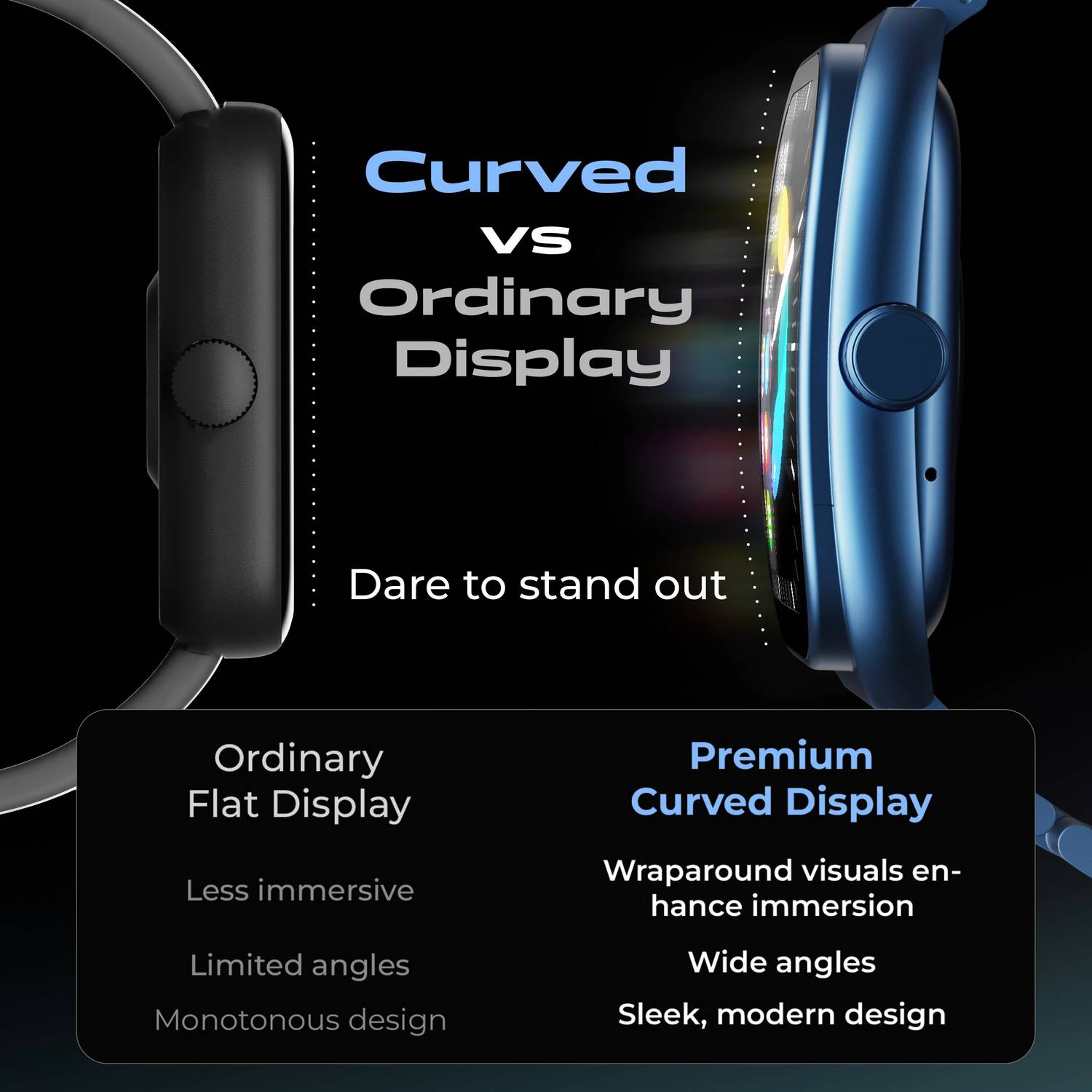 GOBOULT Trail 2.01'' 3D Curved HD Display Smartwatch - Image 5