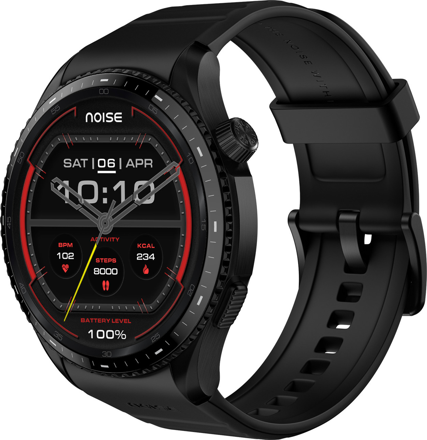 Image of Noise Halo 3 1.43 AMOLED Display, 1000NITS Brightness, Premium Metal Design Smartwatch