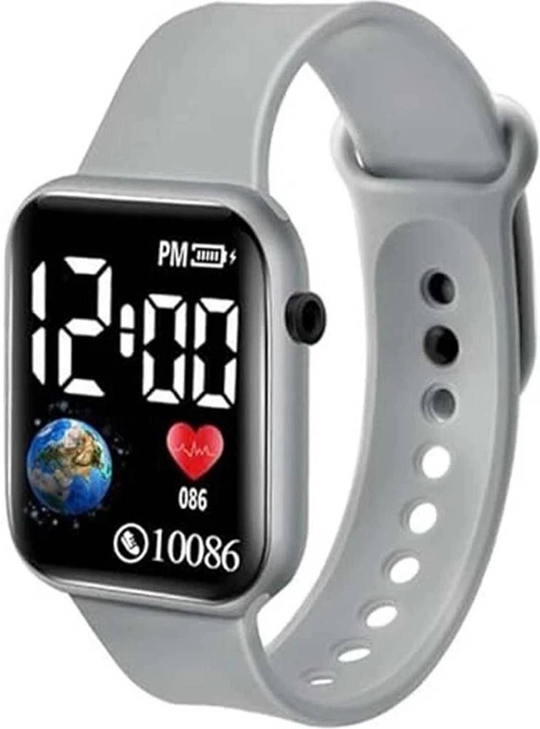 Avanturis Teenagers LED Luxurious Fashion Silicone (Not Smart Watch) Digital Watch AT_015 Smartwatch