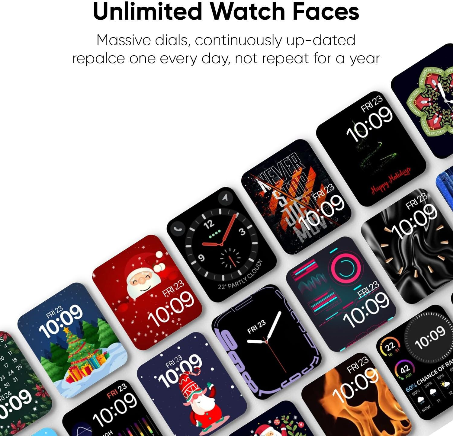 Image of Vaku Luxos Advanced Bluetooth Calling Watch with 1.99 inch HD Display, ECG & Fitness Tracker Smartwatch