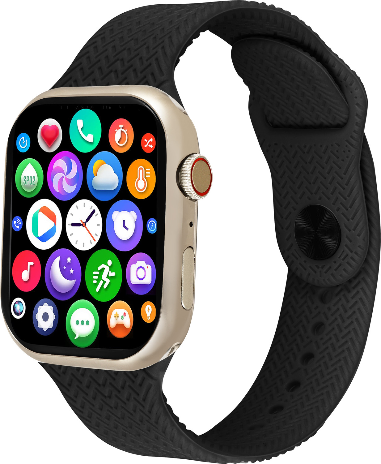 Image of RelElseTech Series10 Calling Fitness Heart Rate Tracking Kids Girls &Boys,Women (6-35Years) Smartwatch