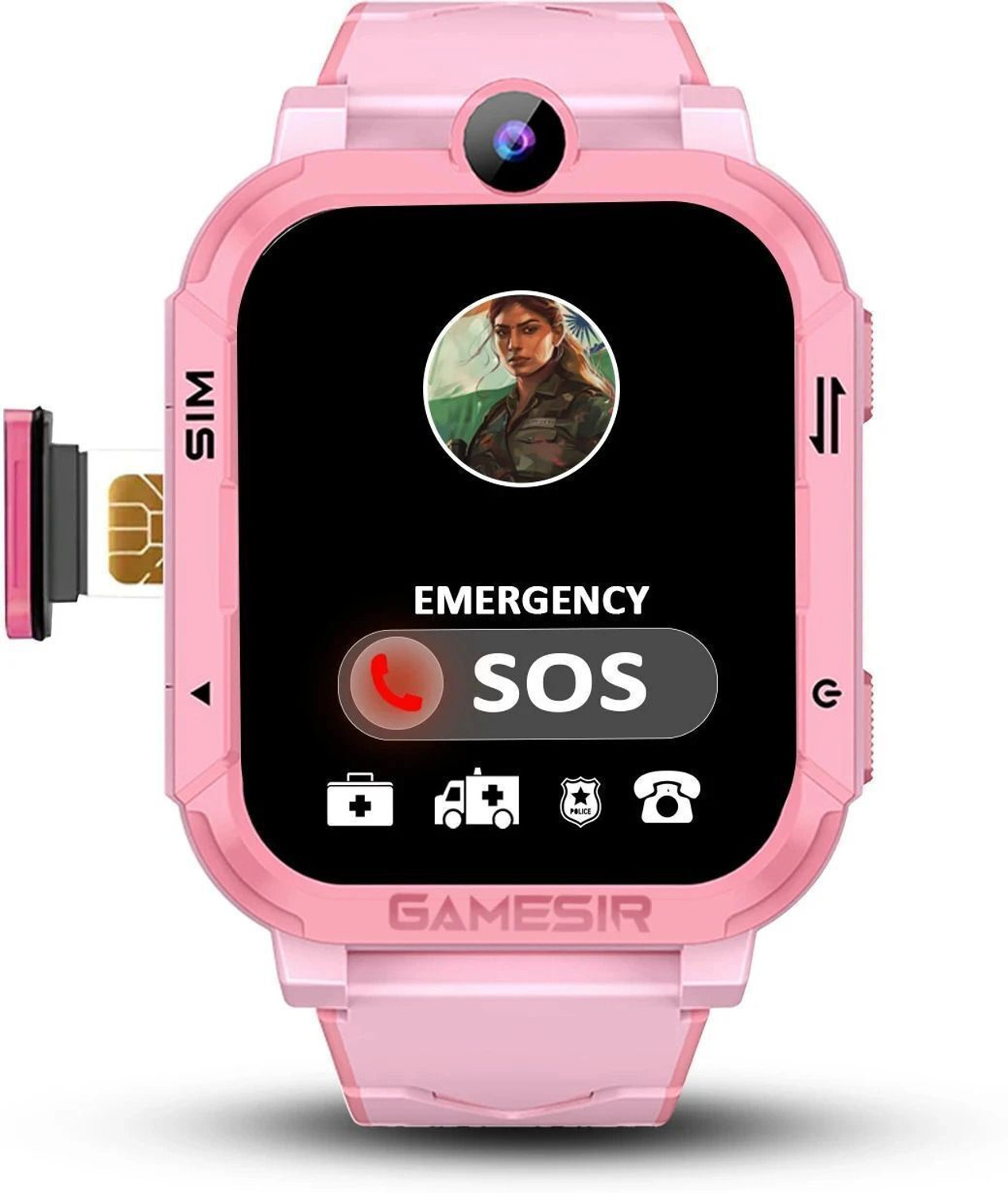 Image of Melbon 5G Kids Smartwatch with SIM, GPS,Video Call, VoiceChat, Camera, SOS Smartwatch