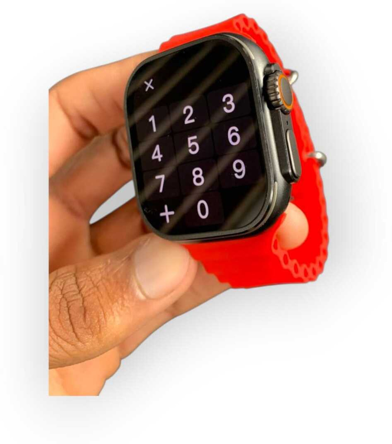 Image of Onikuma T800 BT watch 2in Big Screen Sunlight Proof Display Music Play Insta WA Notifier Smartwatch