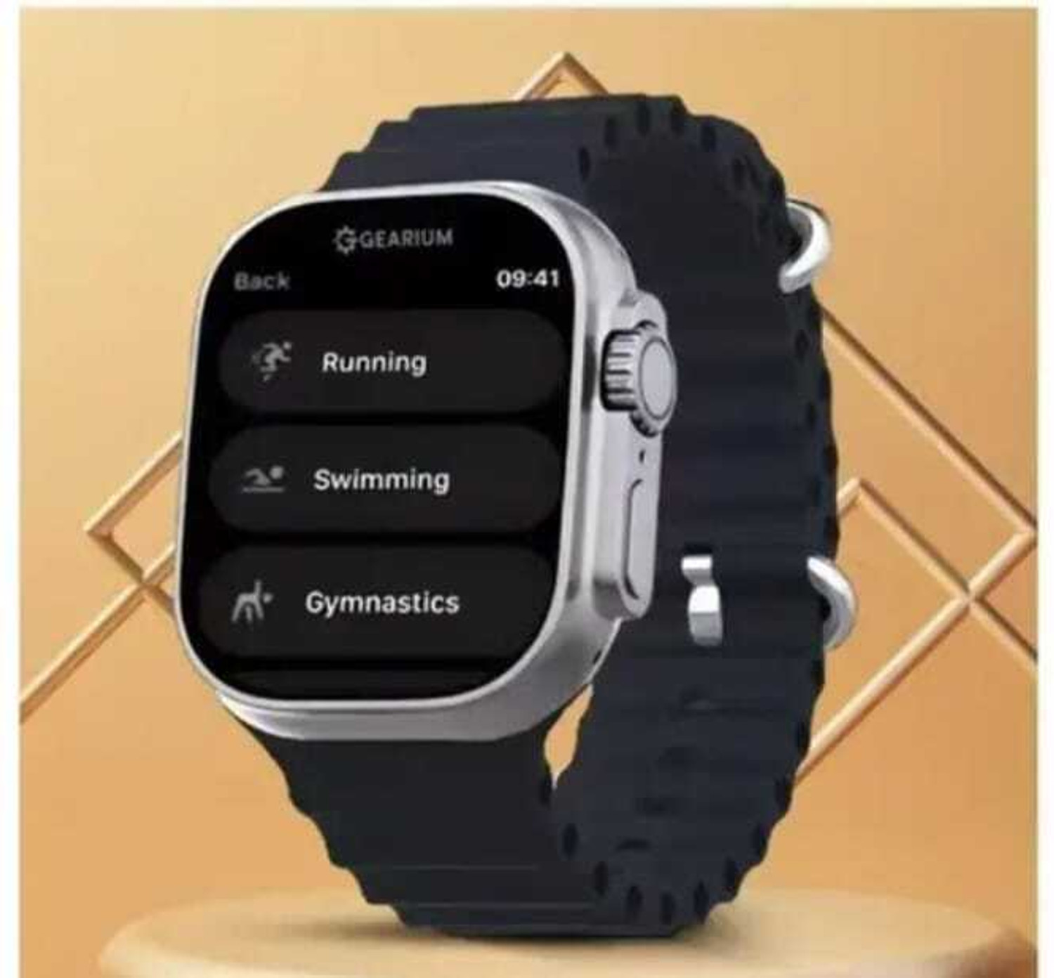 Image of Onikuma T800 BT watch 2in Big Screen Sunlight Proof Display Music Play Insta WA Notifier Smartwatch