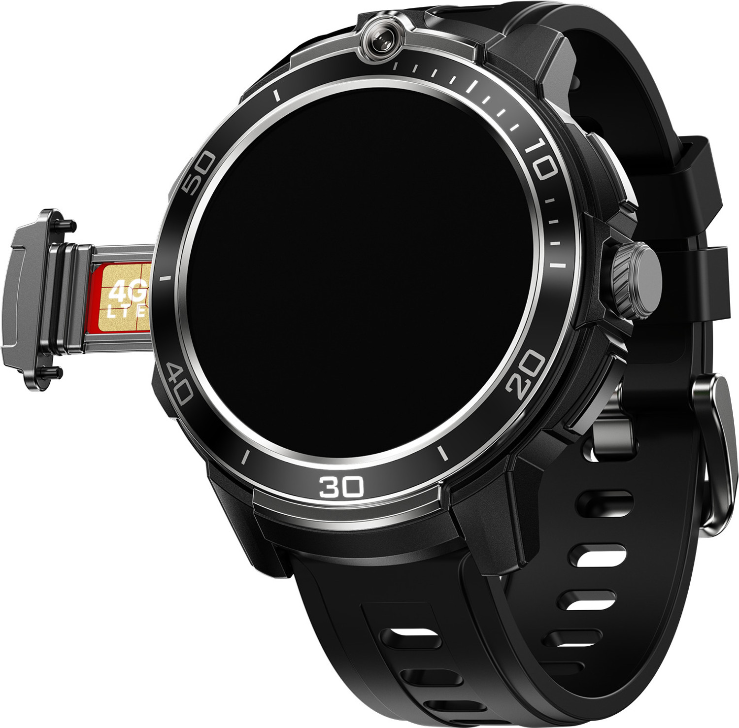 Image of Fire-Boltt Shott 1.5 inch Round Display, Front Camera, Nano SIM Slot Smartwatch