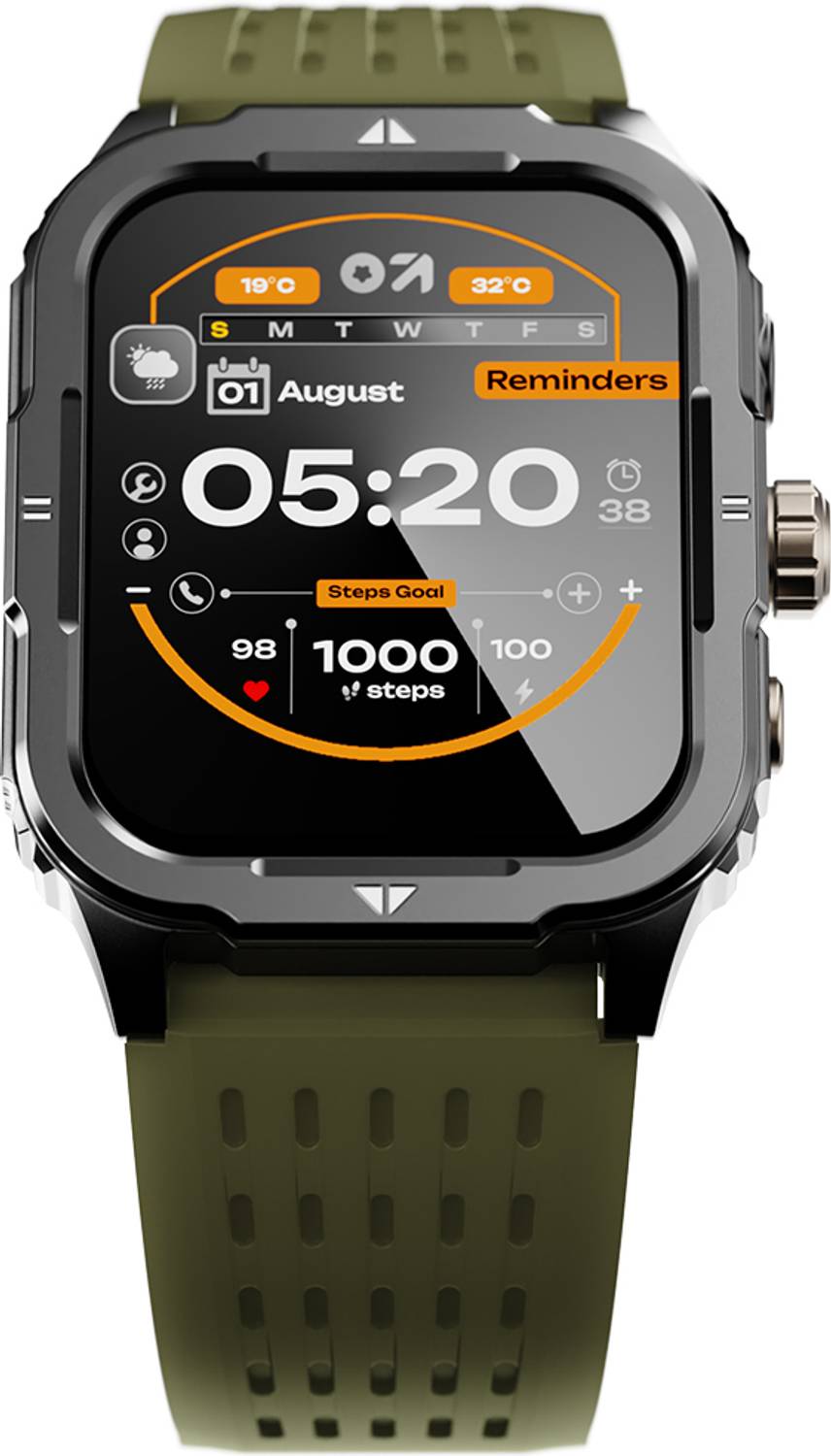 GOBOULT Tuff Rivet 1.9'' Smartwatch - Image 1