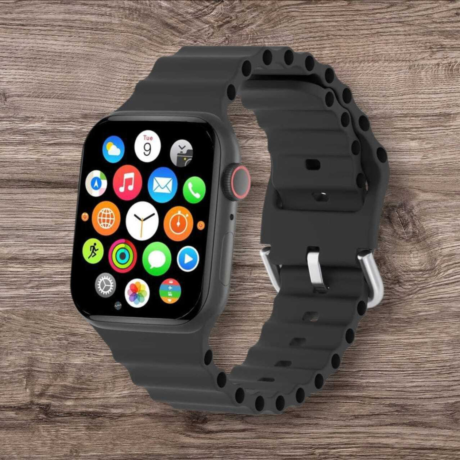 Image of Onikuma T800 BT watch 2in Big Screen Sunlight Proof Display Music Play Insta WA Notifier Smartwatch