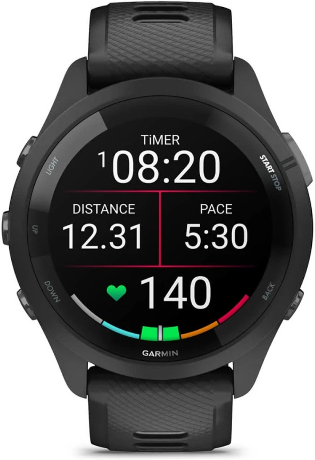 Image of GARMIN Forerunner 265, Wifi, Gps, Black(A04452) Smartwatch