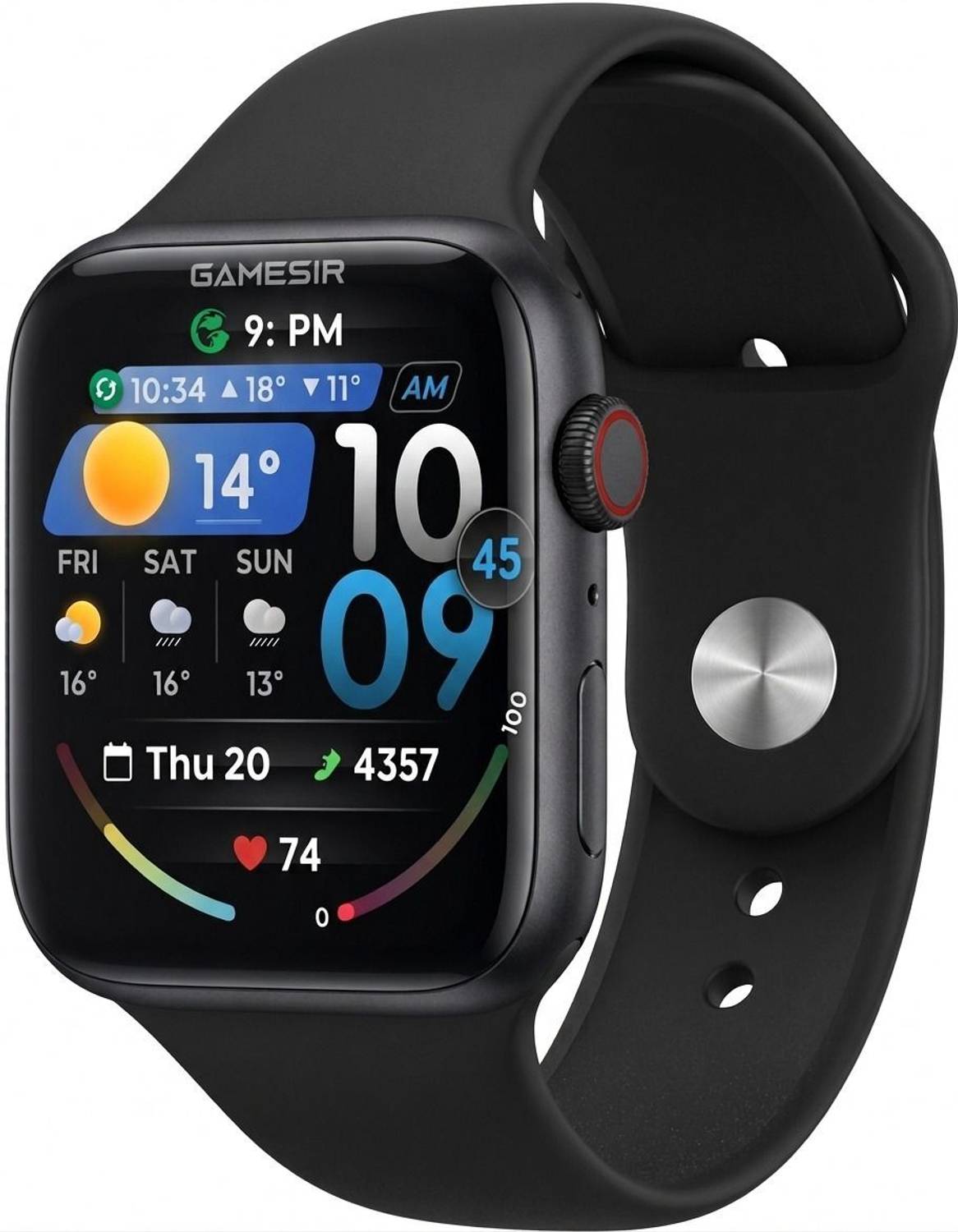 GameSir T500 Pro 1.99" Stay Connected with YouTube, Facebook, and