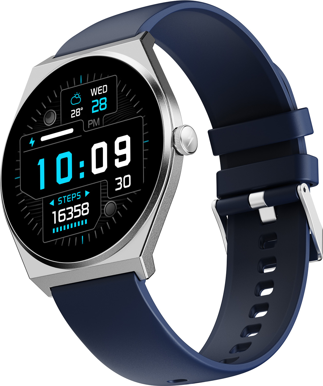 Image of Fire-Boltt Legacy Nova 1.43 inch Ultra Slim AMOLED Wireless Charging Rotating Crown BT Call Smartwatch