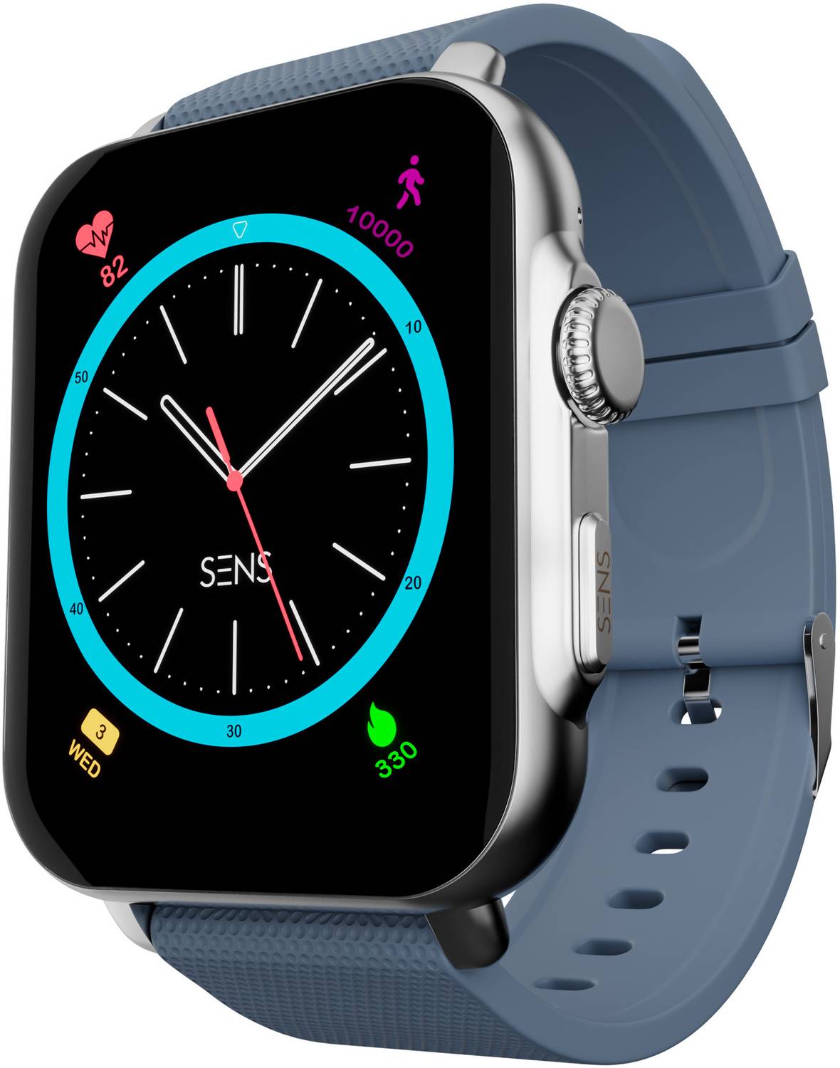 SENS EDSON 3 with 1.8 Display, BT Calling, AI Voice Assistant & 1