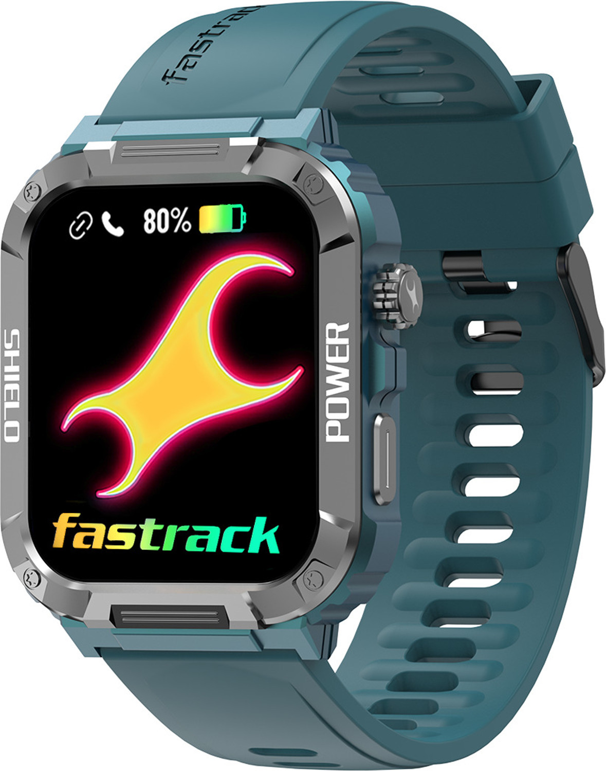 Image of Fastrack Vigor 1.91 Super HD Display|700 Nits|Functional Crown|BT Calling|Rugged Smartwatch