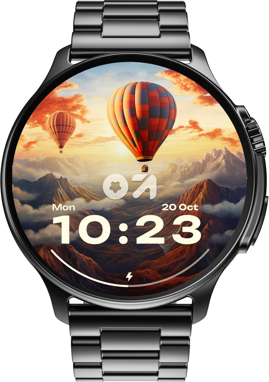 GOBOULT Crown R Pro 1.43''HD AMOLED Display, BT Calling, Zinc All