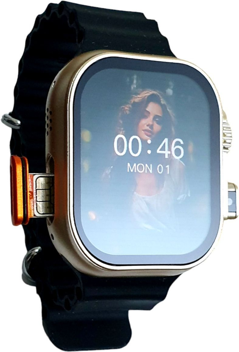 Image of Amozkart Ultra 5G Android Smartwatch with Dual Camera plus Sim AA157 Smartwatch