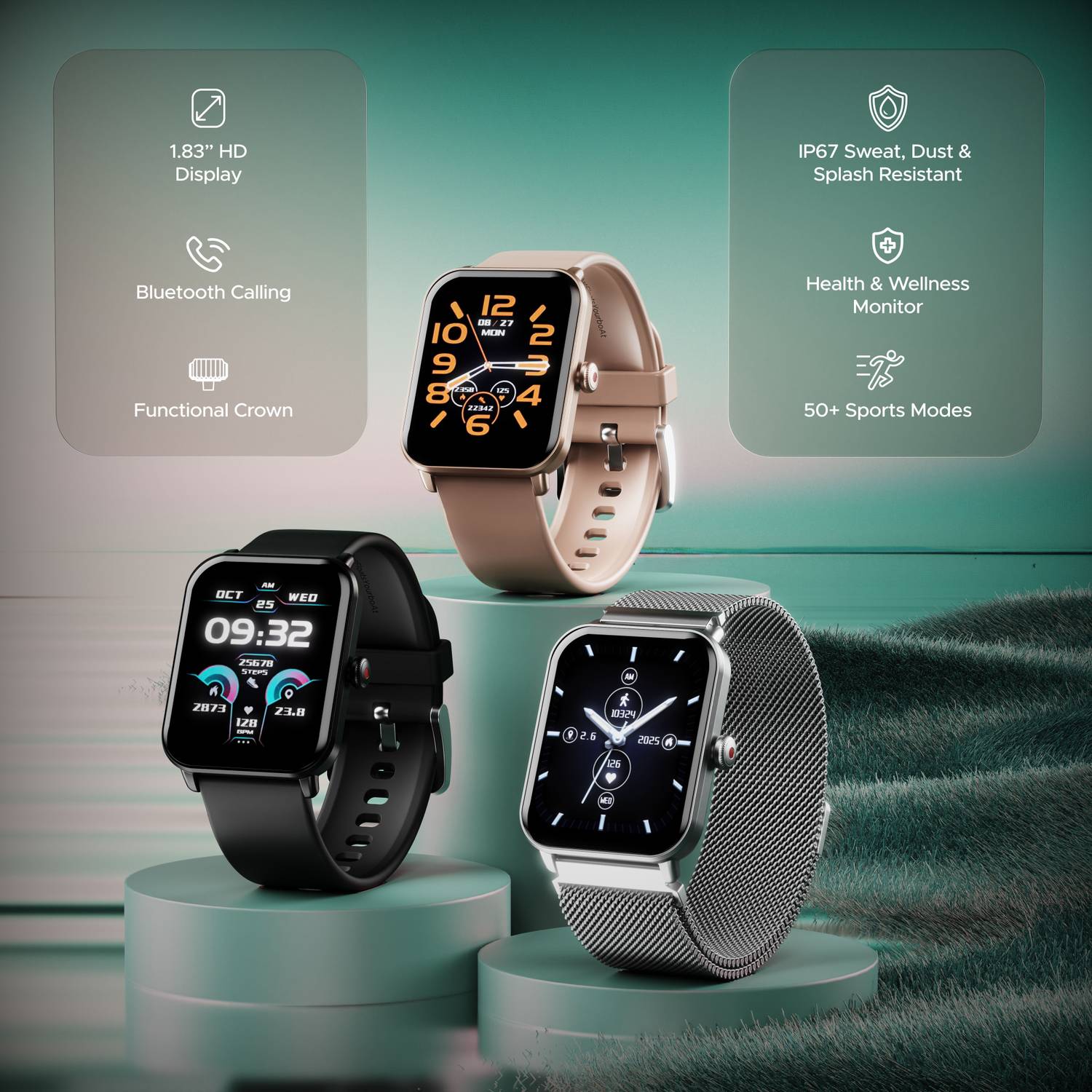 बोट Wave Fury 1.83'' Smartwatch - Image 3