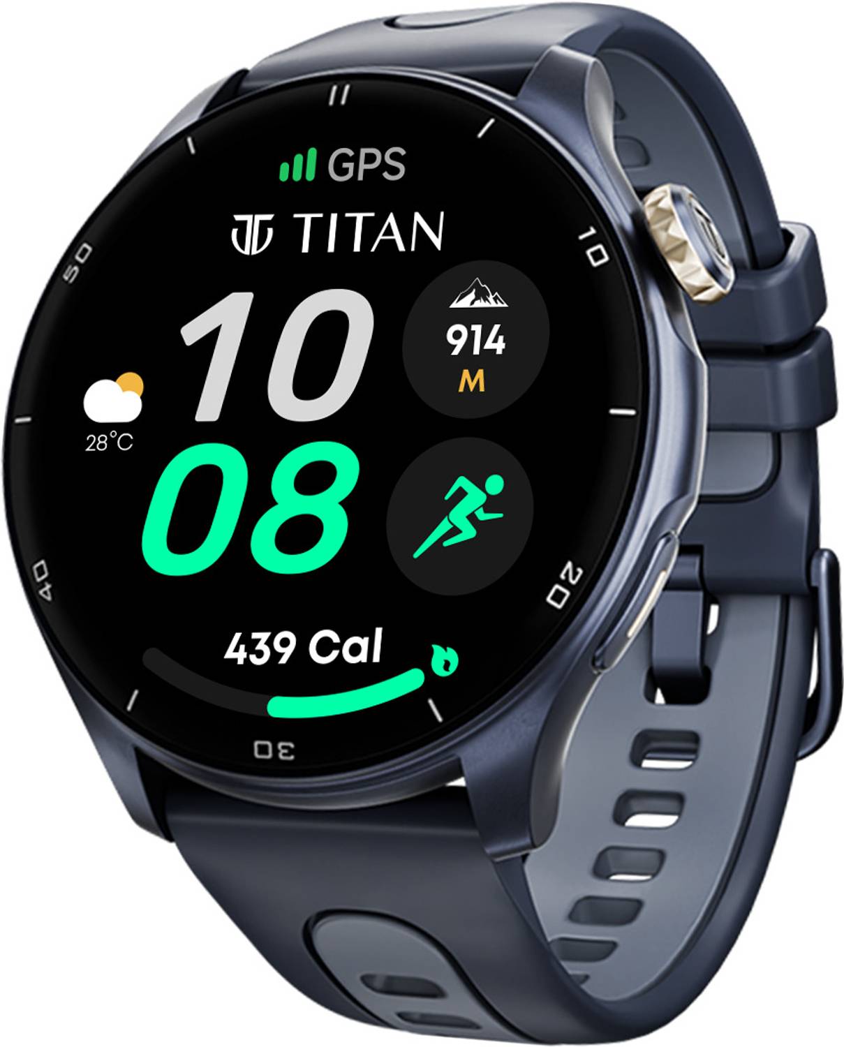 TITAN Celestor India's Most Accurate In-Built GPS Altimeter Baro