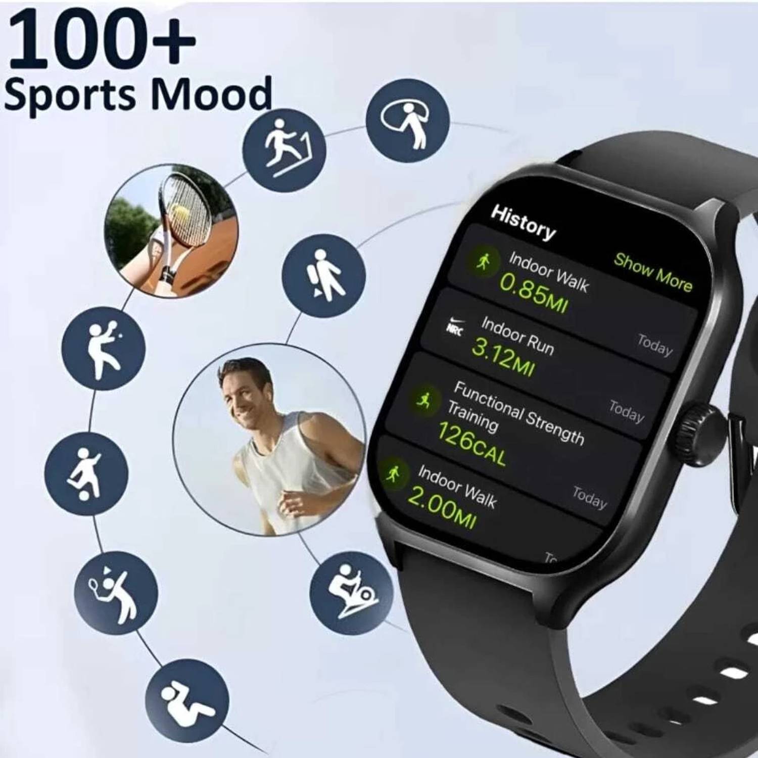 ELDORICH H9 BT Calling Smartwatch - Image 3