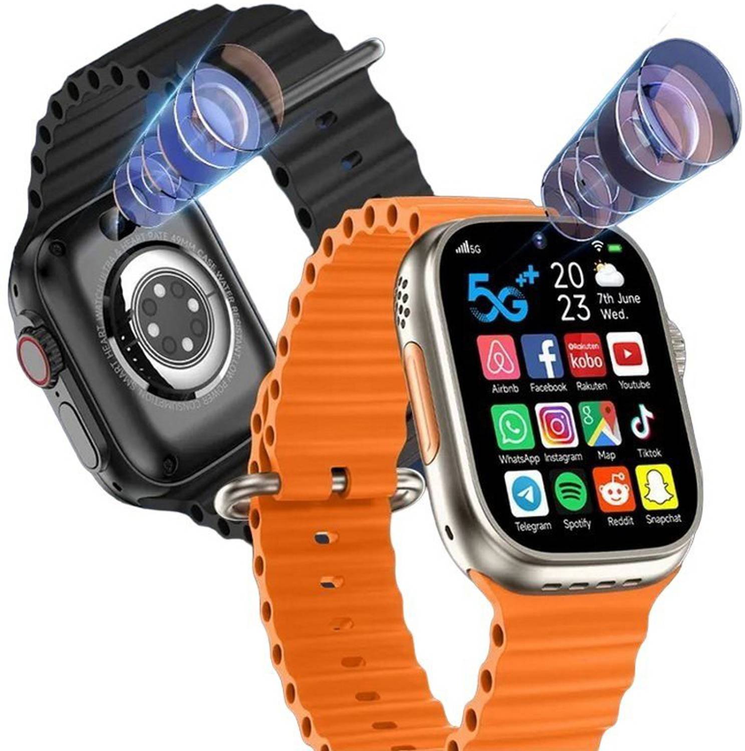 FALLTECH Android Smartwatch 5G, 5MP Dual Camera - Image 5