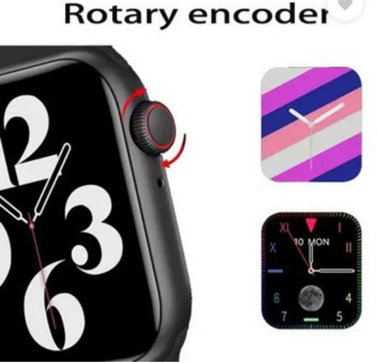 Image of THE MOBILE POINT Full Touch HD Display SpO2 Bluetooth calling Function With Crown Work Smartwatch