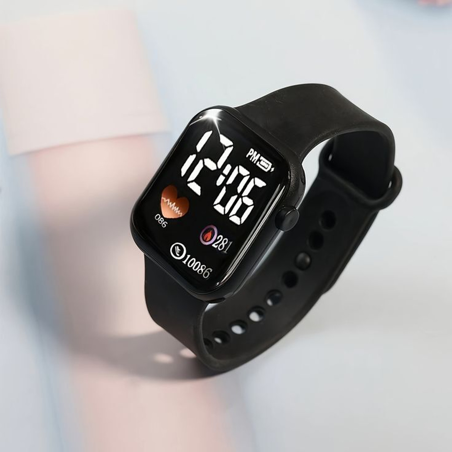 Image of Onikuma T800 BT watch 2in Big Screen Sunlight Proof Display Music Play Insta WA Notifier Smartwatch