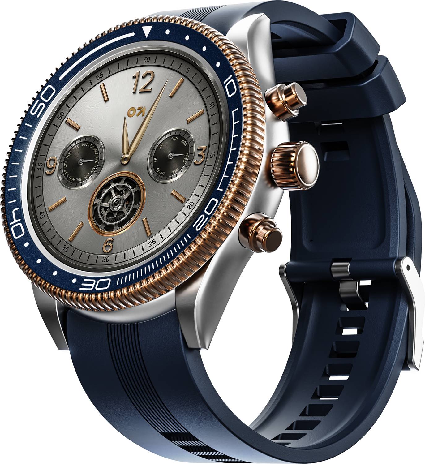 GOBOULT Saber 1.43" AMOLED Screen, Rotating Bezel, 700 Nits Brightness Smartwatch Rs. 1999 - Flipkart