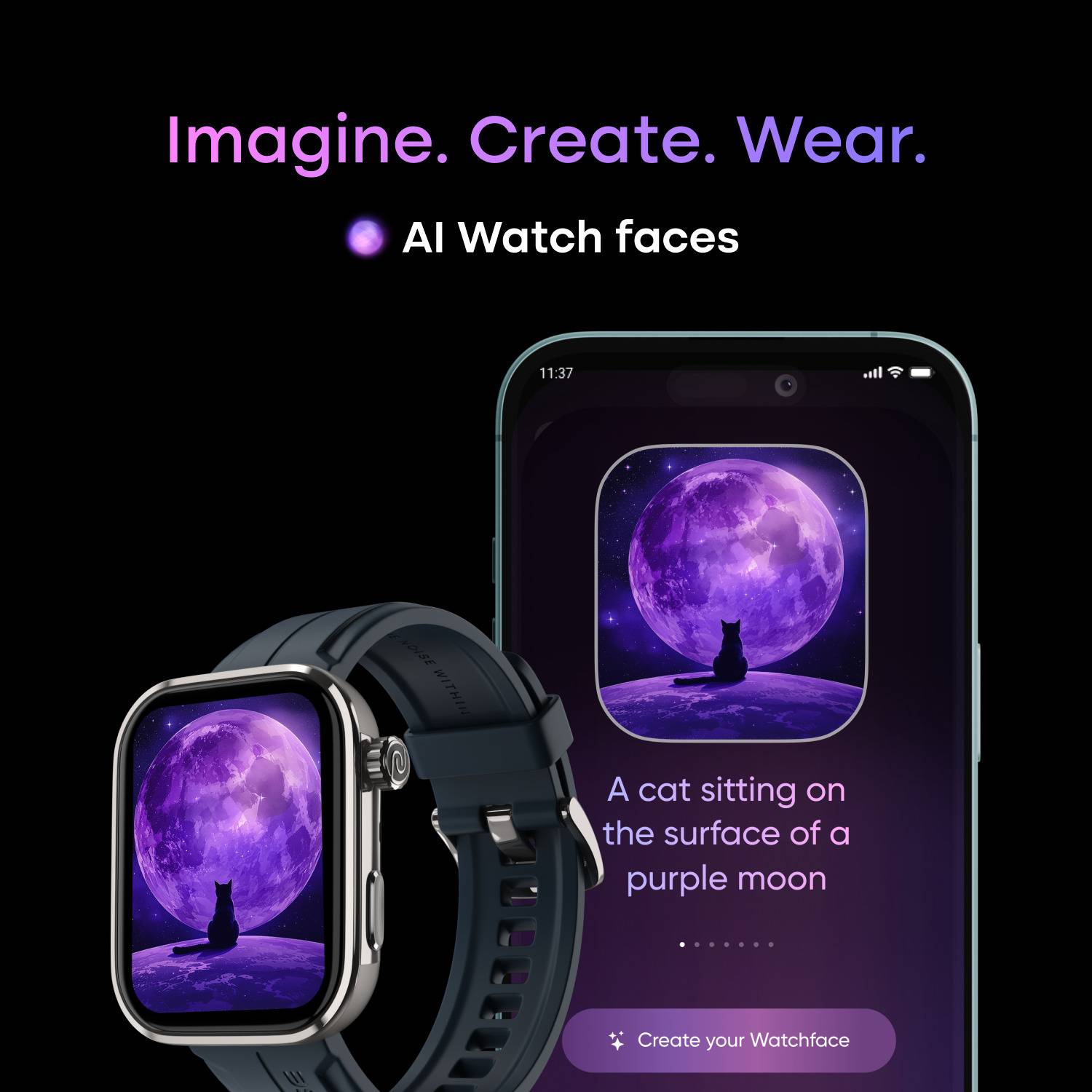 Noise Pro 6 Max 1.96'' Amoled Display Smartwatch - Image 4