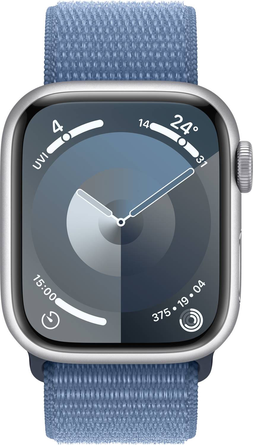 Apple Watch Series 9 GPS 41mm Silver Aluminium Case with Winter B