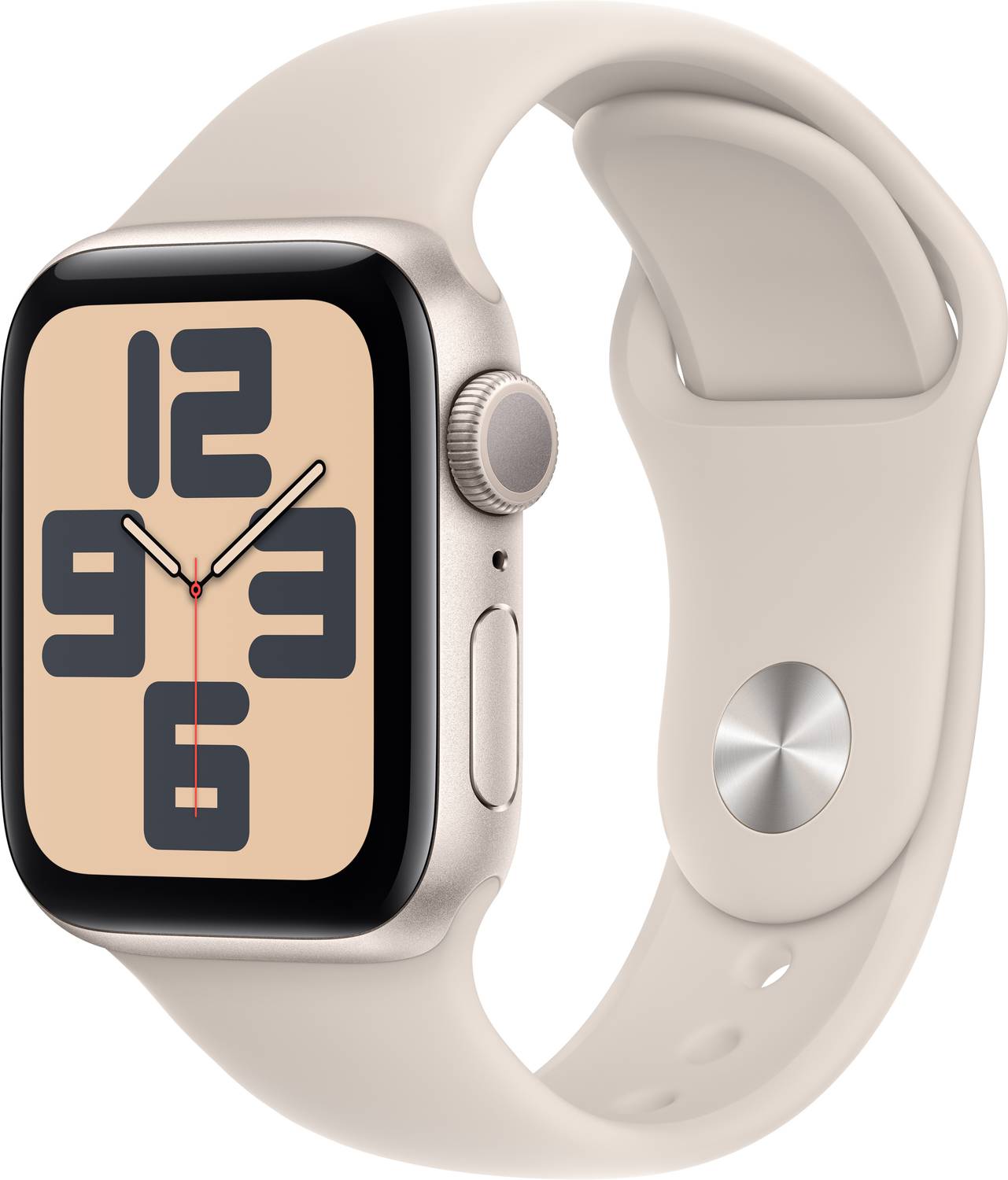Apple Watch SE GPS 40mm Starlight Aluminium Case with Starlight S