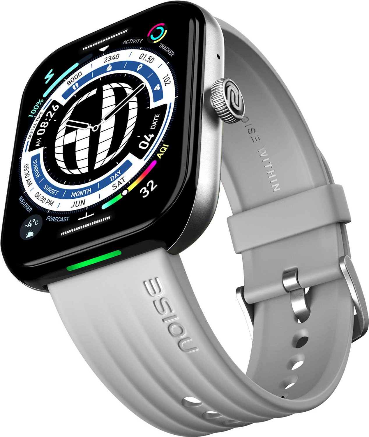 Noise Ultra 3 Luminary 1st Ever Personalised Alert, 1.96" AMOLED
